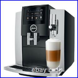 Jura S8 Superautomatic Touchscreen Espresso Machine Moonlight Silver Brand New