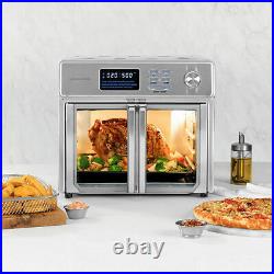 Kalorik 26 Quart Digital MAXX Air Fryer Oven, Stainless Steel, AFO 46045 SS