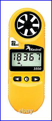 Kestrel 3500 (0835) Handheld Weather Meter Yellow Factory Authorized Dealer