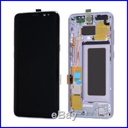 LCD Touch Screen Display Digitizer Assembly+Frame For Samsung Galaxy S8 S8 Plus