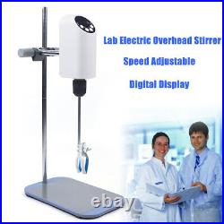 Lab Electric Overhead Stirrer Mixer Agitator Homogenizer 20L Digital Display NEW
