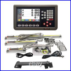 Linear Scale 2Axis/3Axis Digital Readout DRO Display Kit CNC Milling Lathe US
