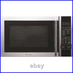 Magic Chef 1.1 Cu. Ft. 1000-Watt Microwave Oven in Stainless Steel MCM1110ST
