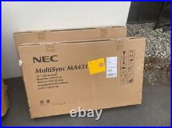 NEC MA431 43 HDR 4K UHD Commercial Digital Signage IPS LED Display Monitor