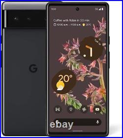 NEW! Google Pixel 6 128GB Stormy Black AT&T? GSM Unlocked? /? Original Box