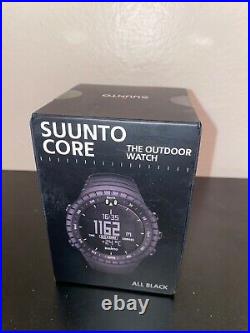 NEW Suunto SS014279010 Core Digital Display Quartz Watch, Black Elastomer Band