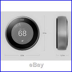 Nest Learning Thermostat (3rd Generation, White)
