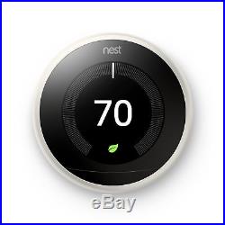Nest Learning Thermostat 3rd Generation, Works with Google Home and Amazon Alexa