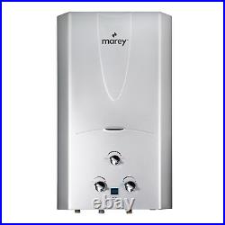 New Marey 4.3 GPM, Digital Display, Outdoor Propane Gas Tankless Water Heater