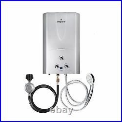 New Marey 4.3 GPM, Digital Display, Outdoor Propane Gas Tankless Water Heater