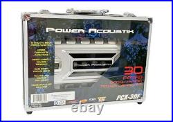 New Power Acoustik PCX-30F 30 Farad Power Capacitor with Blue Digital Volt Display