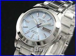 New Seiko Women Automatic Watch Analogue Display Stainless Steel Band SYMD89