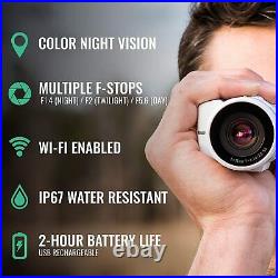 Night Vision Camera SiOnyx Aurora Sport, Full Color IR Low Light Night Vision