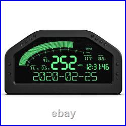 OBD2 Bluetooth Gauge Race Display LCD Screen Digital Gauge Kit Multicolor Screen