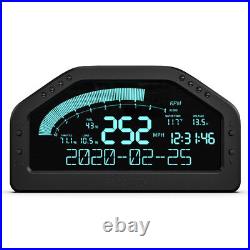 OBD2 Bluetooth Gauge Race Display LCD Screen Digital Gauge Kit Multicolor Screen