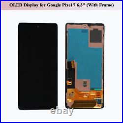 OEM For Google Pixel 7 LCD Display Touch Screen Digitizer+Frame Replacement Part