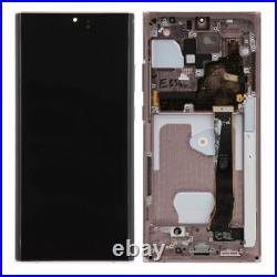 OEM Samsung Galaxy Note 20 Ultra OLED LCD Display Touch Digitizer Frame(Grade A)