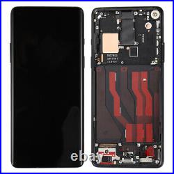 OLED Display For OnePlus 8 LCD Screen Touch Digitizer Replacement Assembly±Frame