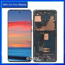 OLED For Samsung S20 Ultra 5G G988 LCD Display Touch Screen Digitizer withFrame