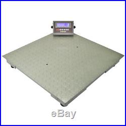 Platform Scale Commercial Weighing Scales LED Display Pallet Parcel Weigh Scales