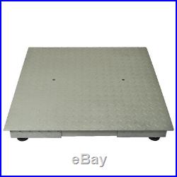Platform Scale Commercial Weighing Scales LED Display Pallet Parcel Weigh Scales