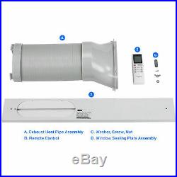 Portable Air Conditioner Fan Dehumidifier 12000 BTU 3-in-1 AC, Easy Installation
