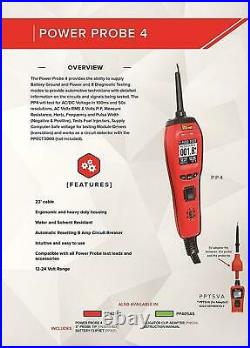 Power Probe 4 IV Electrical Digital Circuit Tester PP401AS As sold by Snap On