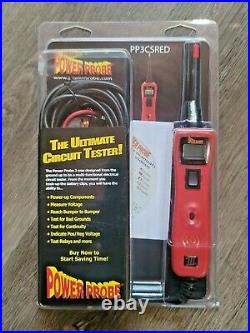 Power Probe III Circuit Tester & Voltmeter Kit Clamshell RED #PP3CSRED