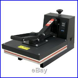 Pro 15x15 High Pressure Heat Press Digital Sublimation Transfer Machine Black