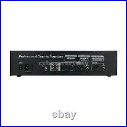 Professional Graphic Equalizer Audio Processor Two 31-Band Spectrum Display NEW