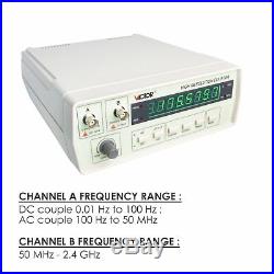 Professionale Radio Frequenza Contatore RF Segnale Metro 8 Digits LED Display