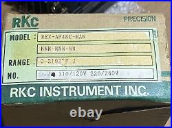 RKC REX-AF4 REX-AF4NC-MAN Temperature Controller 0-2192° Digital Display NEW