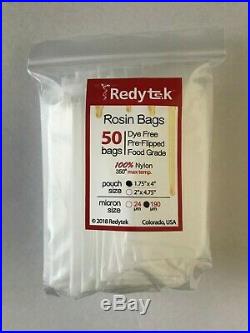 Redytek R2P-X Mini Rosin Press Heat Press Combo FREE 50 Pack of Filter Bags