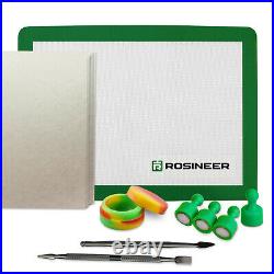 Rosineer PRESSO Personal Rosin Press, 1500+ lbs, Dual-Heat Plates, Gold Yellow