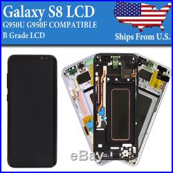 Samsung Galaxy S8 LCD Replacement Display Touch Screen Digitizer + Frame OEM