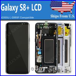 Samsung Galaxy S8+ Plus LCD Replacement Display Screen Digitizer + Frame OEM