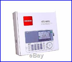 Sangean ATS-909X Shortwave FM 64-108/MWithLWithSW PLL Radio withEarphone+Softcase+AC