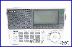 Sangean ATS-909X Shortwave FM 64-108/MWithLWithSW PLL Radio withEarphone+Softcase+AC