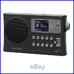 Sangean WFR-28 Internet Radio / FM-RBDS / USB / Network Music Receiver, Black