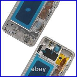 Silver FOEM LCD Display Screen Touch Digitizer Frame or Samsung Galaxy S10e G970