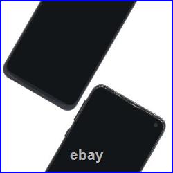 Silver FOEM LCD Display Screen Touch Digitizer Frame or Samsung Galaxy S10e G970