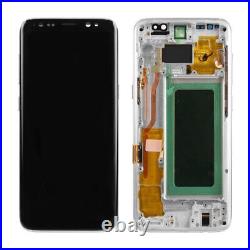 Silver OEM LCD Display Touch Screen Digitizer For Samsung Galaxy S8 G950U G950F