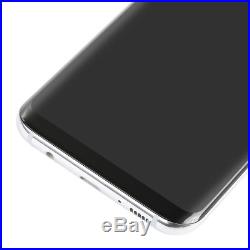 Silver Samsung Galaxy S8 Plus LCD Display Touch Scren Digitizer + Frame Assembly