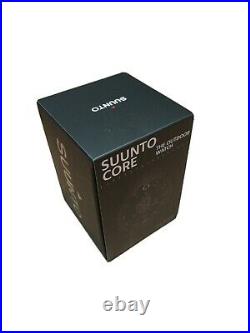 Suunto SS014279010 Core Digital Display Quartz Watch, Black Elastomer Band
