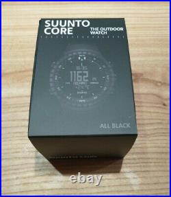 Suunto SS014279010 Core Digital Display Quartz Watch, Black Elastomer Band