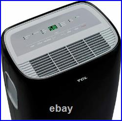 TCL 50 Pint 4,500 Sq. Ft. Dehumidifier with Built-in Pump Black
