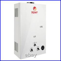 Tank Water Heater 4.8 GPM 18L Heater With Digital Display