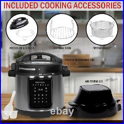 Thomson 6.5QT Digital Air Fryer, Pressure Cooker, & Slow Cooker All-In-One