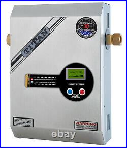 Titan N120-S Whole House Tankless Water Heater with temperature display