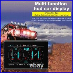 Touch Screen GPS HUD C20 Head Up Display Projector Car alarm Accessories